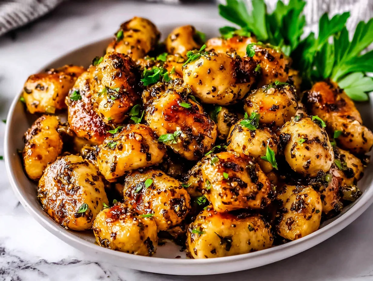 Beautifully served on a plate, ready to enjoy